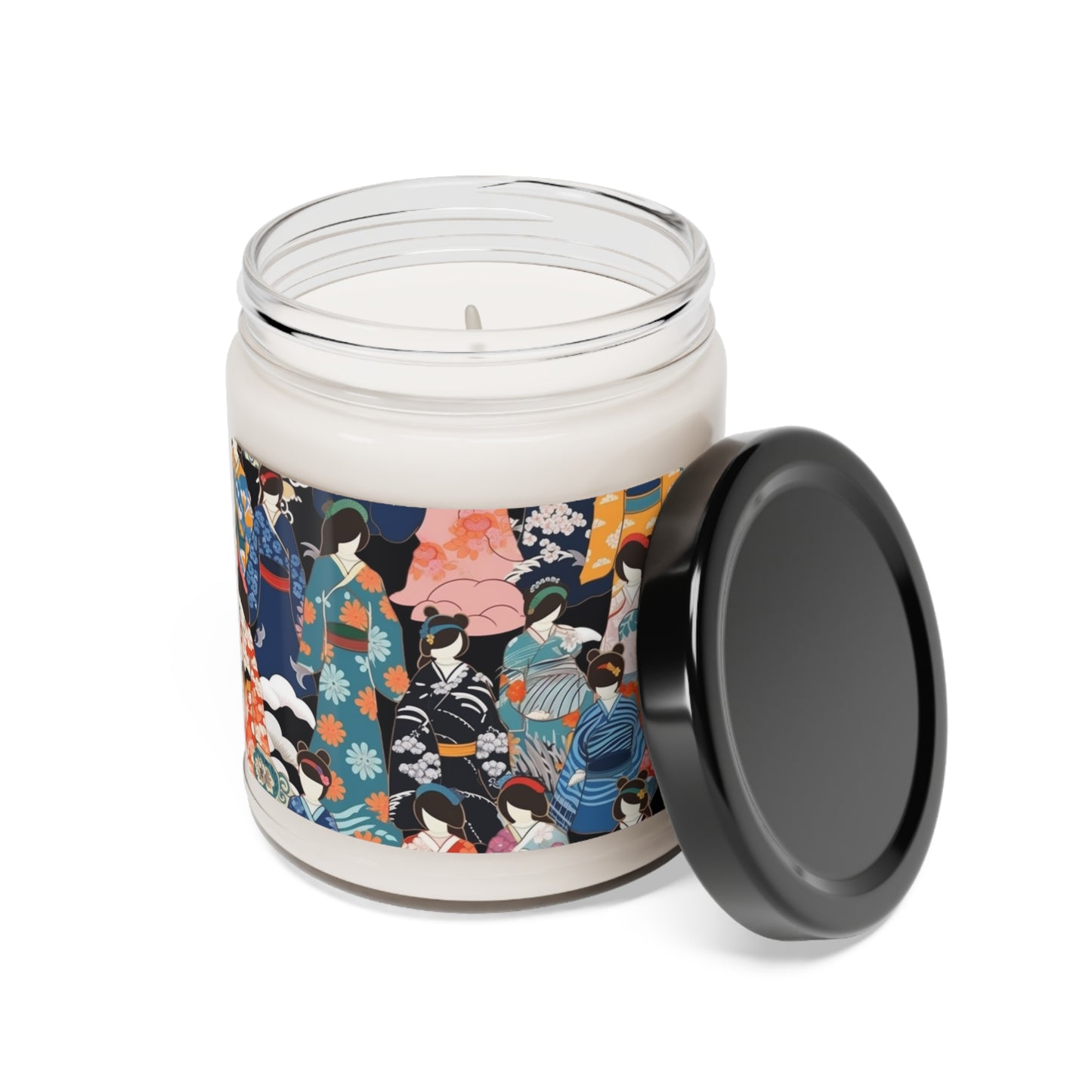 Kimono Dreams Scented Soy Candle: Experience Japanese Elegance