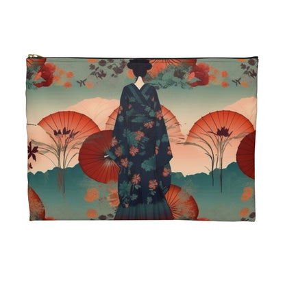 Fashionable Kimono-Inspired Accessory Pouch: Unleash Your Style