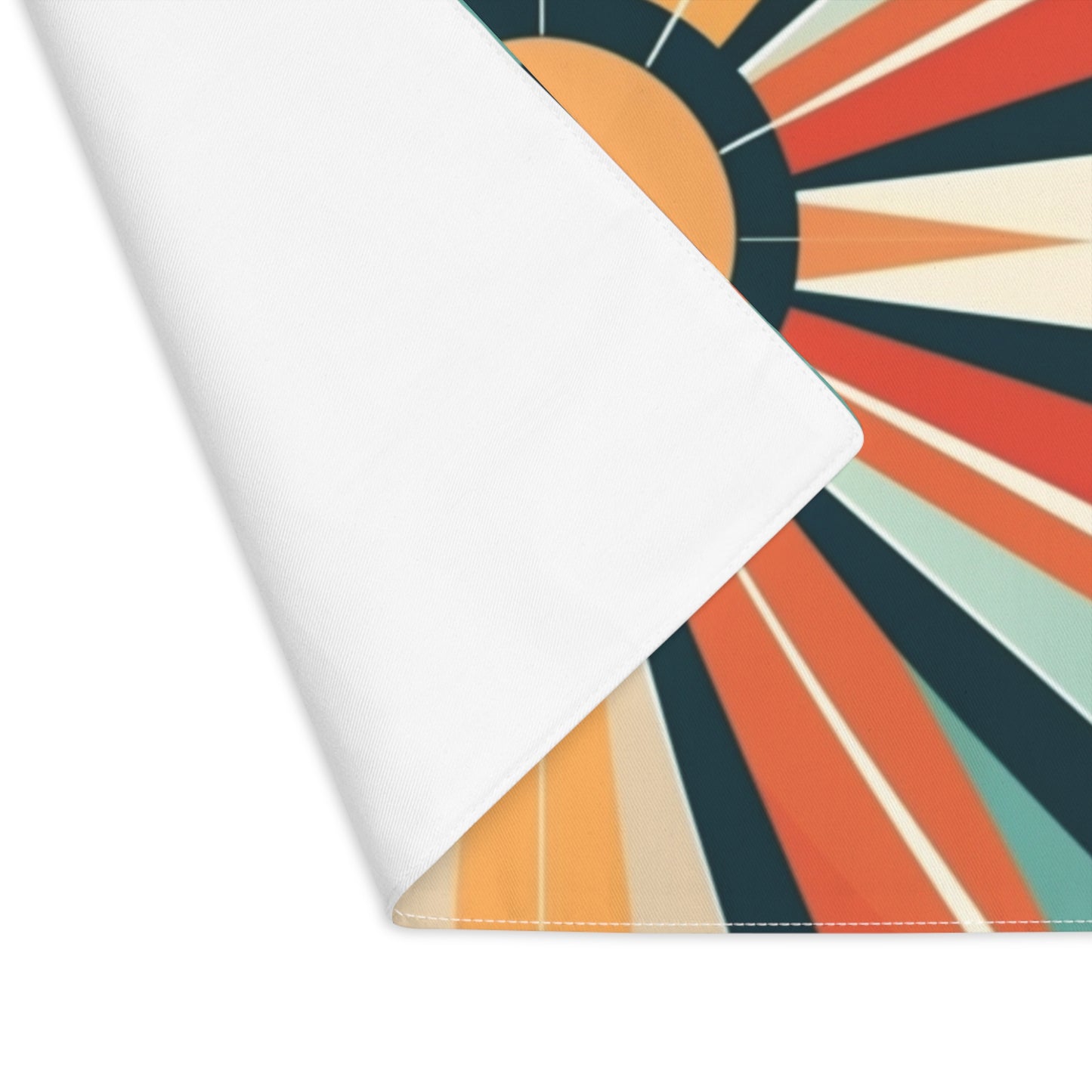 Starburst Candy Colored: Placemat in Atomic Age and Midcentury Modern Design