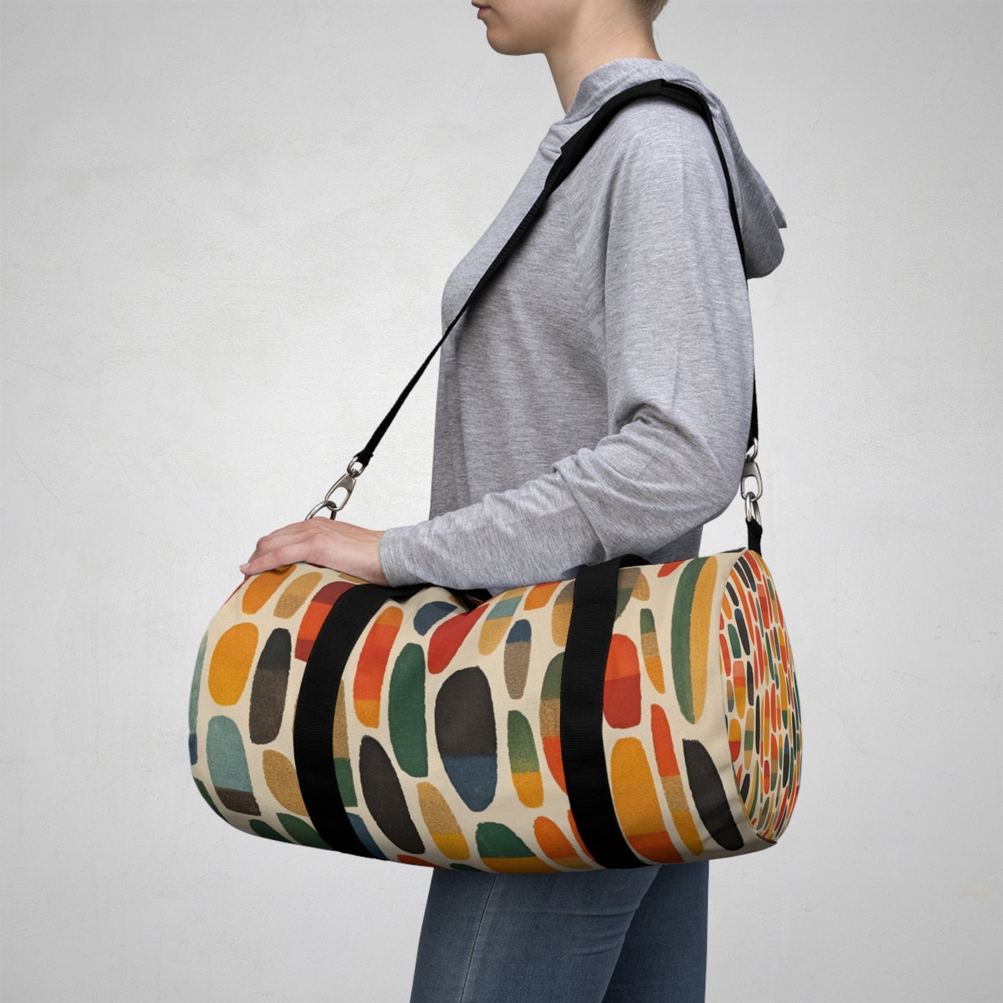 Vibrant Abstract Duffel Bag