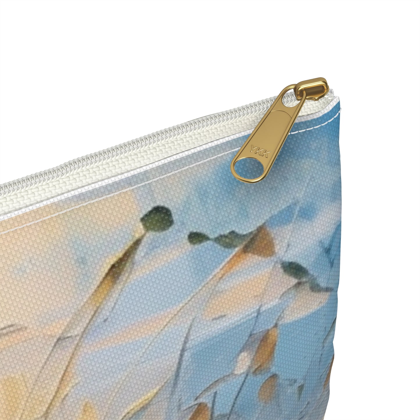 Accessory Pouch Paradise: Abstract Poppy Artwork and Flower Drawings