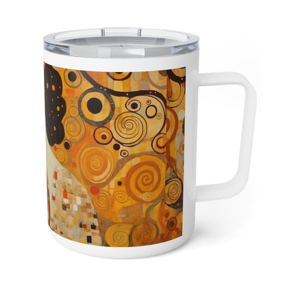 19th Century Revival: Gustav Klimt Women Art Insulated Coffee Mug