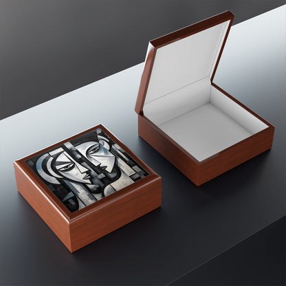 Cubist Paintings Jewelry Box: Captivating Brush Strokes in Every Refreshing Drink