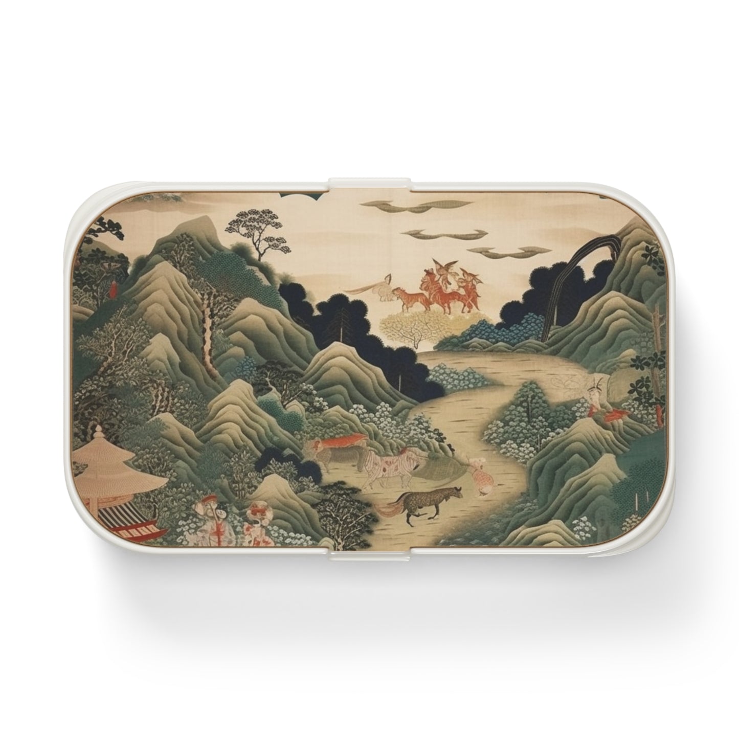 Japanese Tapestry Bento Box: Embrace the Artistic Splendor