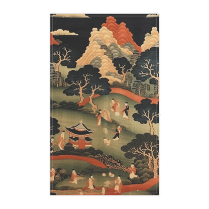 Tapestry Treasures: Japanese-inspired Kitchen Towel for Art Lovers