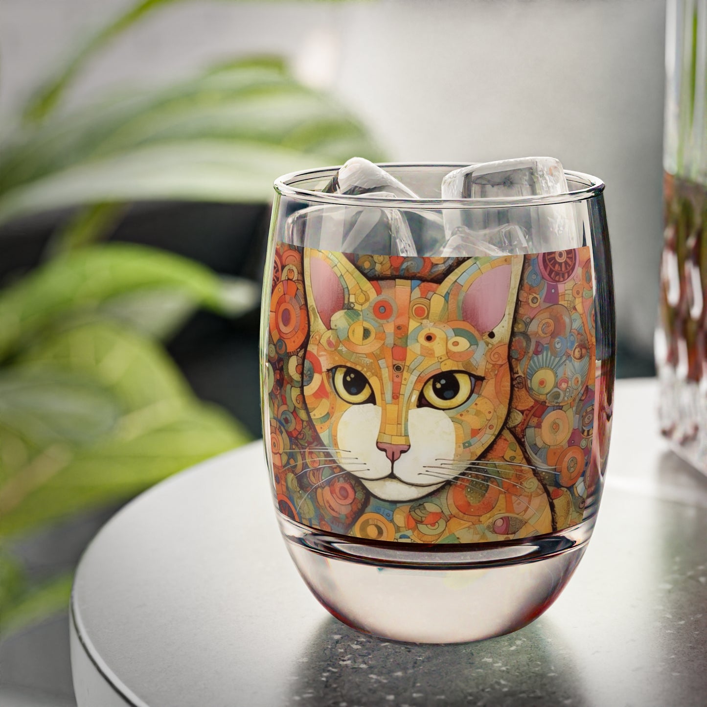 Art Nouveau Revival: Klimt-Inspired Whiskey Glass