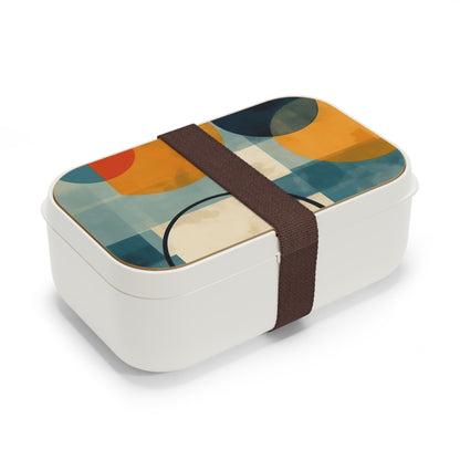 Geometric Gems: Bento Box Inspired by Abstract Geometric Art