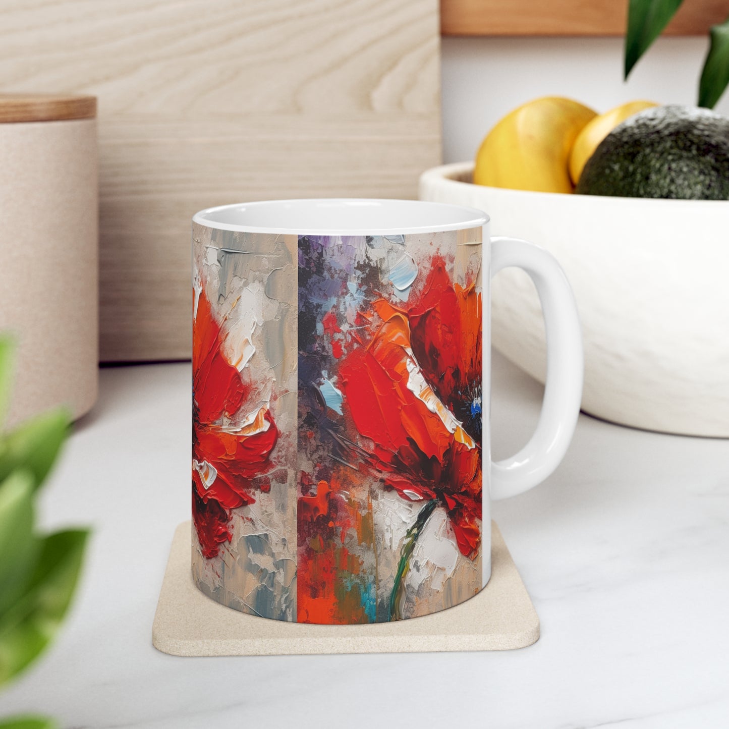 Unleash Your Creativity with Poppy Ceramic Mug: A Blossoming Artistic Journey