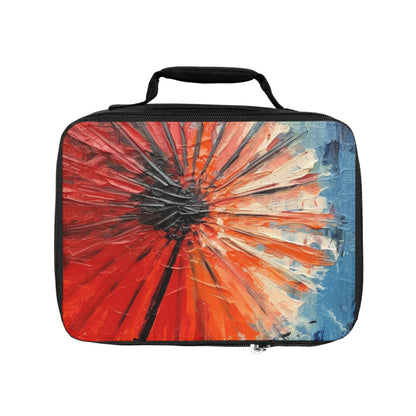 Umbrella Painting Lunch Bag: Channel Your Inner Artist with Abstract Oil Paint