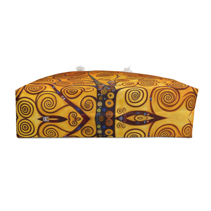 Symbolic Harmony: Gustav Klimt Tree of Life Weekender Bag, Embrace Artistic Elegance