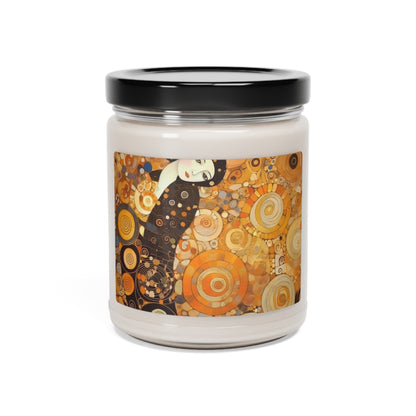 Sensual Symmetry: Scented Soy Candle Embodying the Essence of Symbolism in 19th Century Art