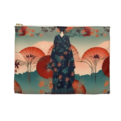 Fashionable Kimono-Inspired Accessory Pouch: Unleash Your Style