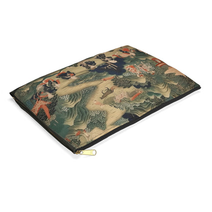 Japanese Tapestry Accessory Pouch: Embrace the Artistic Splendor