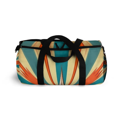 Swinging Sixties Style meets Starburst Candy Colored: Make a Fashion Statement with our Retro Duffel Bag