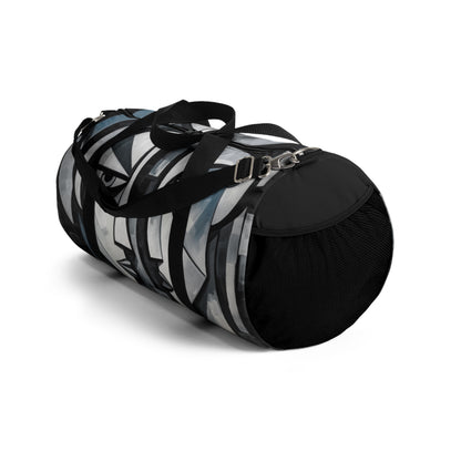 Duffel Bag with Cubist Art Finesse and Abstract Flair