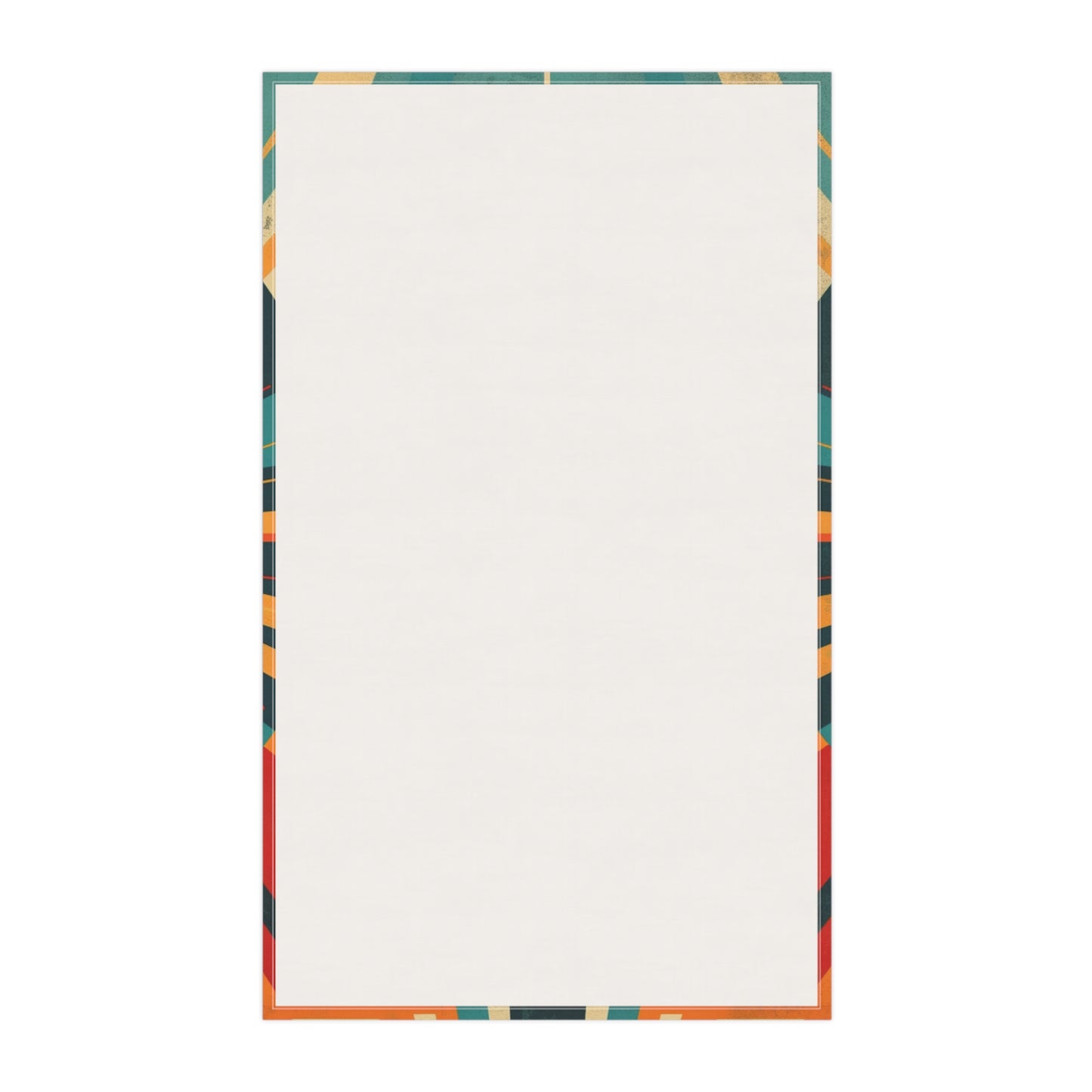 Minimalist Sunshine: Midcentury Modern Sun Kitchen Towel