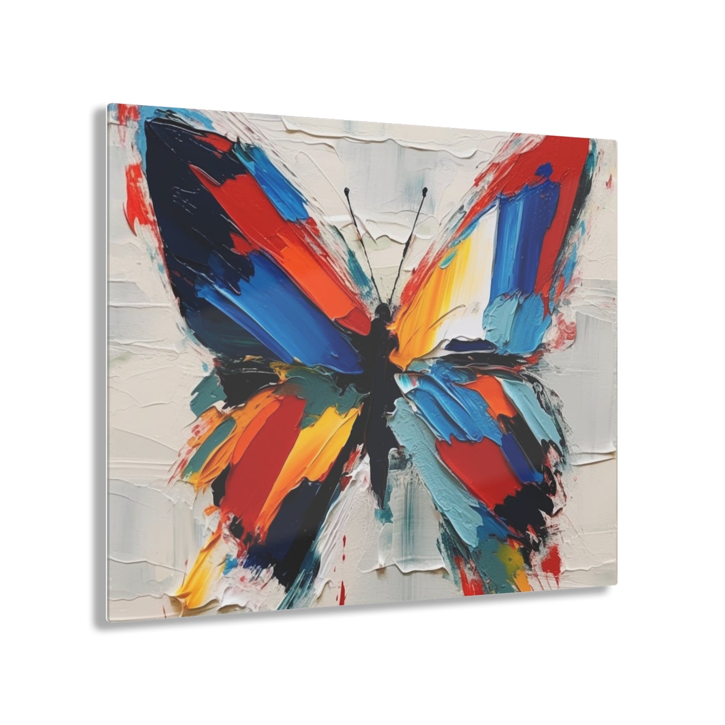 Abstract Acrylic Prints for Art Lovers: Butterfly-Inspired Delight