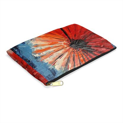 Umbrella Painting Accessory Pouch: Channel Your Inner Artist with Abstract Oil Paint