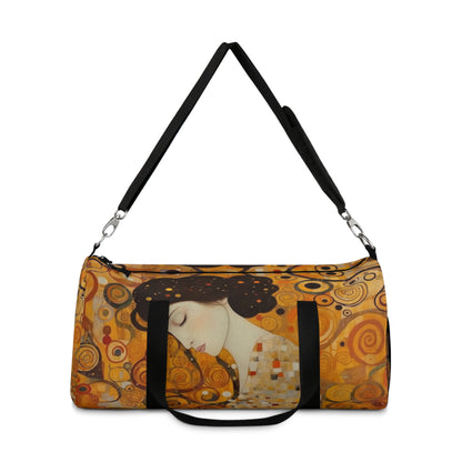 Gustav Klimt Inspired Duffel Bag: A Tribute to the Iconic Art of the Vienna Secession