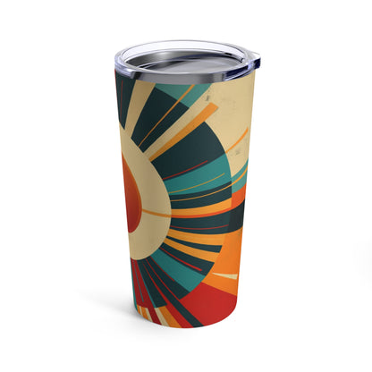 Minimalist Sunshine: Midcentury Modern Sun Tumbler