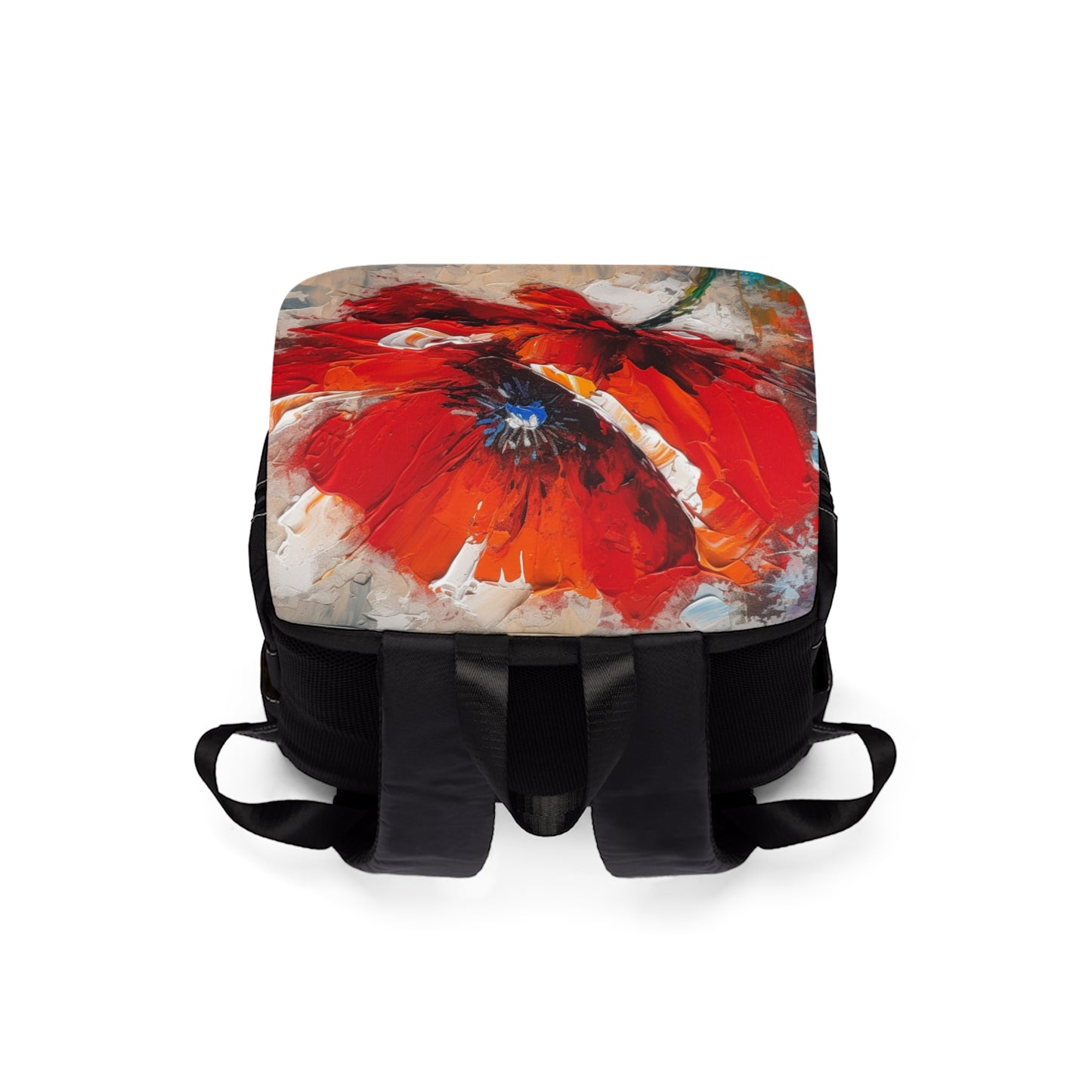 Unleash Your Creativity with Poppy Unisex Casual Shoulder Backpack: A Blossoming Artistic Journey