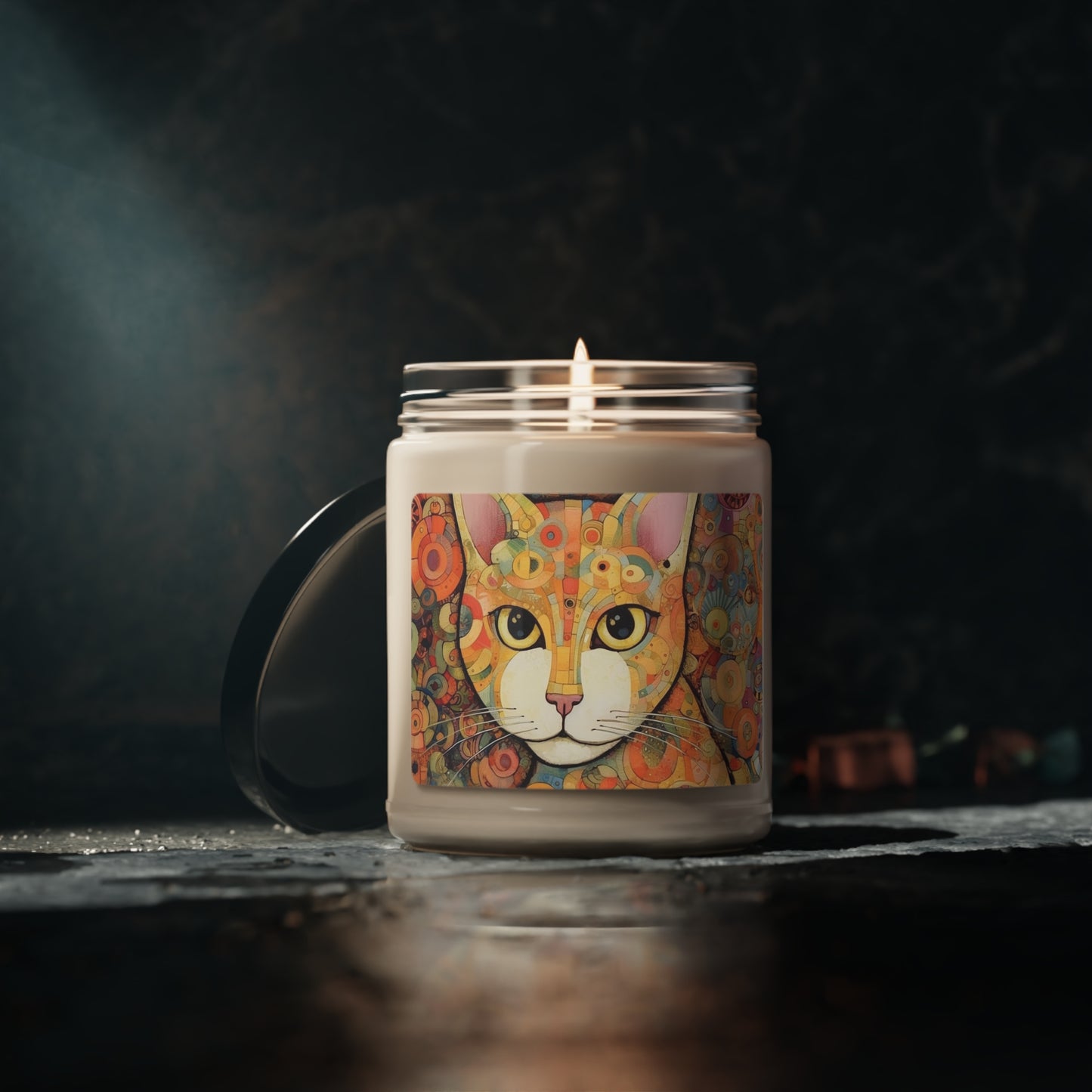 Art Nouveau Revival: Klimt-Inspired Scented Soy Candle