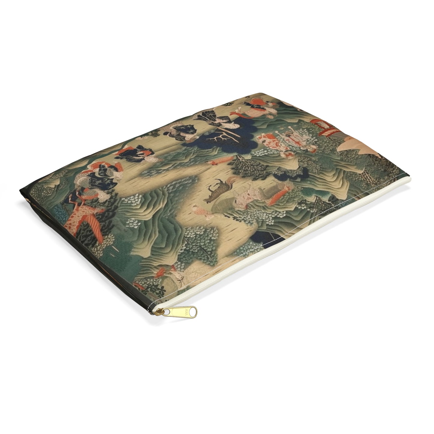 Japanese Tapestry Accessory Pouch: Embrace the Artistic Splendor