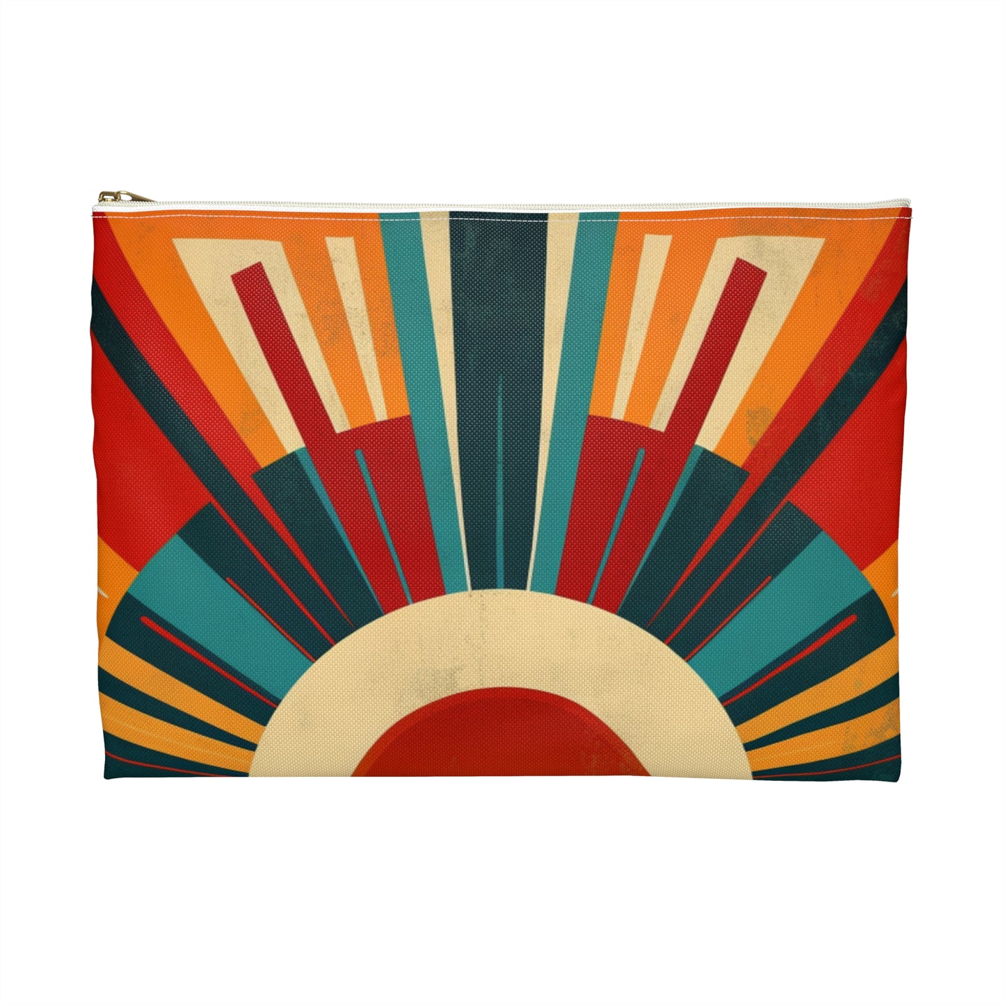 Minimalist Sunshine: Midcentury Modern Sun Accessory Pouch