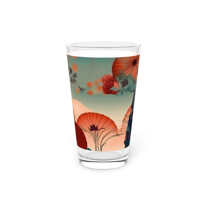 Fashionable Kimono-Inspired Pint Glass: Unleash Your Style