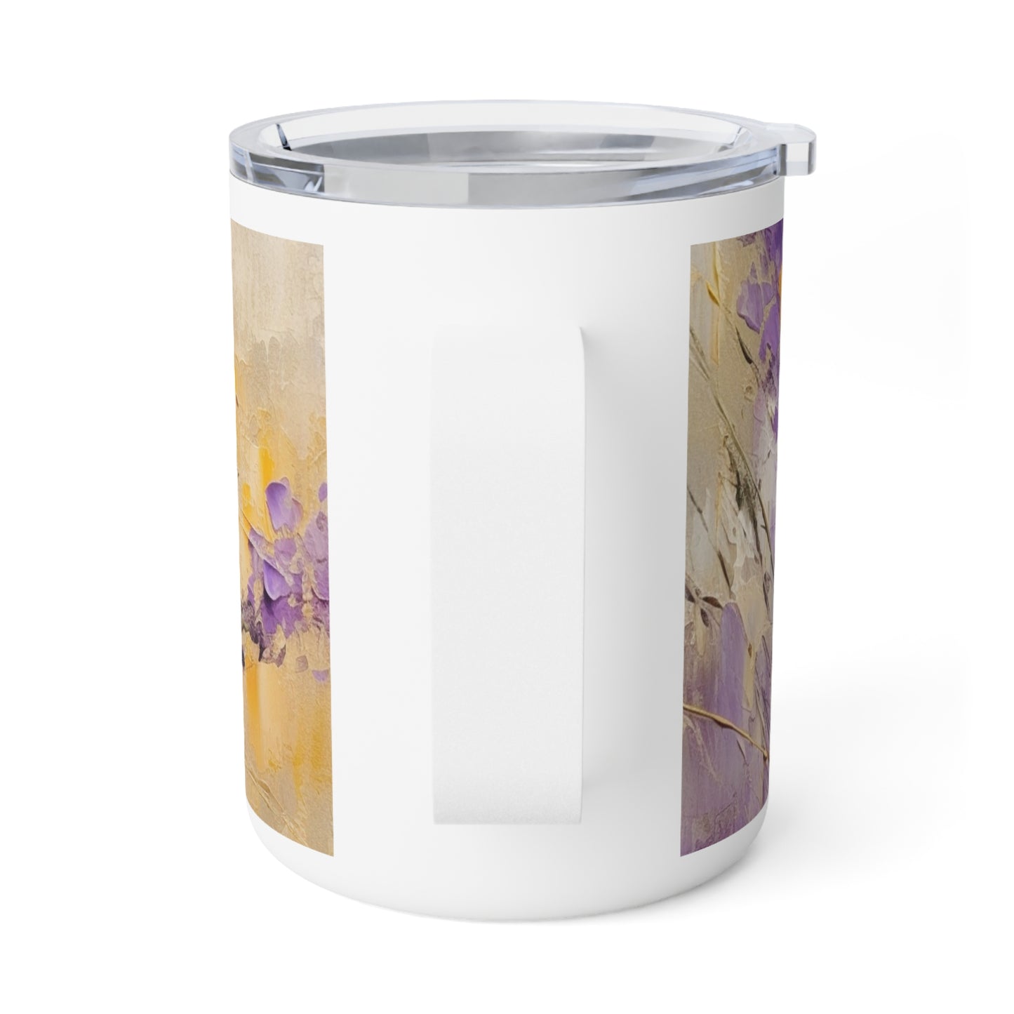 Lavender Color Symphony: Sip in Style with our Insulated Coffee Mug