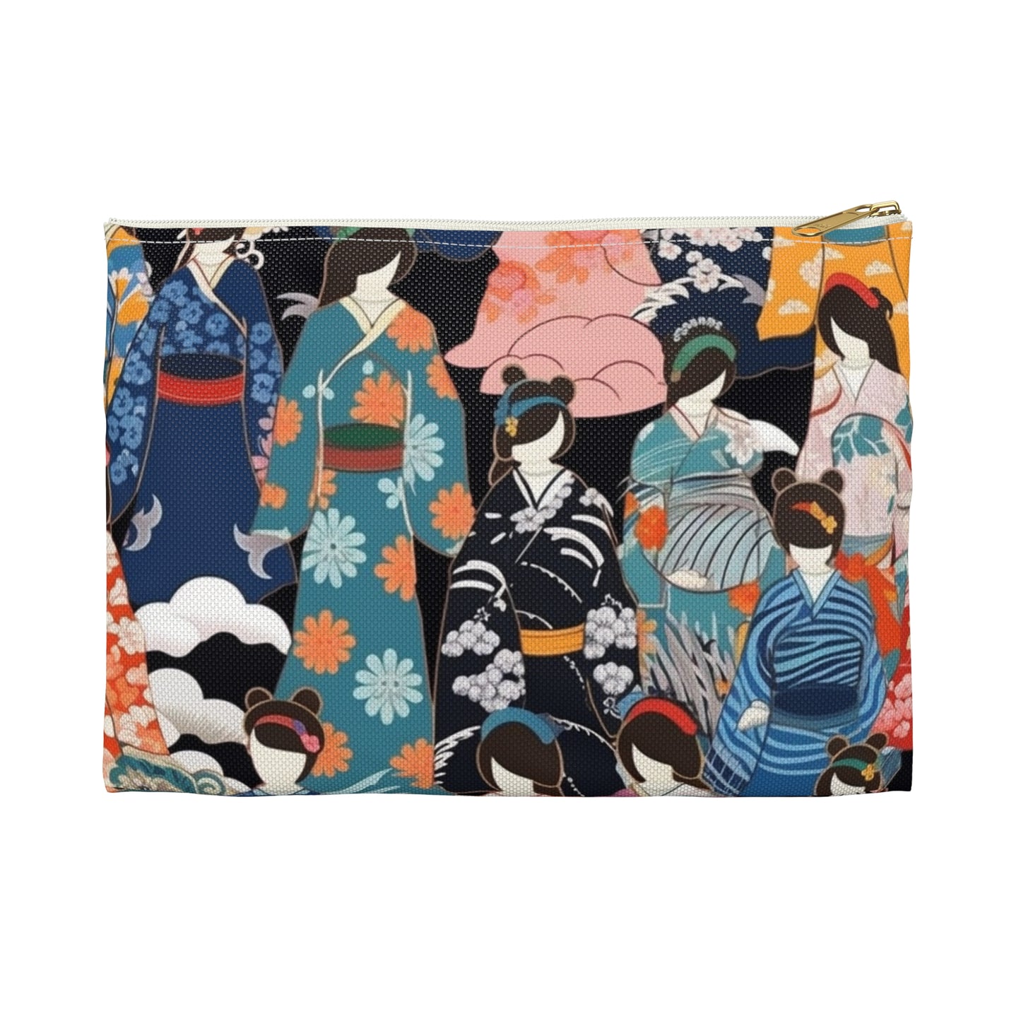 Kimono Dreams Accessory Pouch: Experience Japanese Elegance