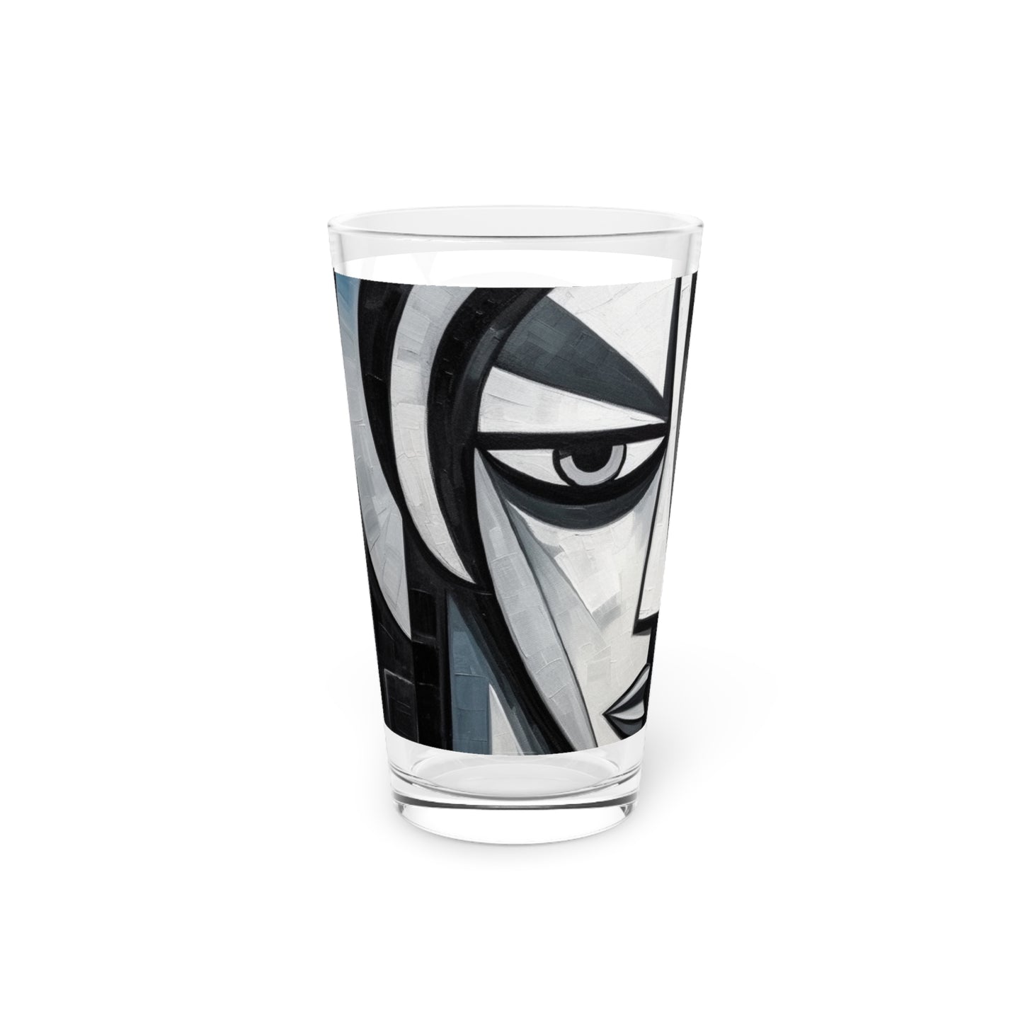 Cubist Paintings Pint Glass: Captivating Brush Strokes in Every Refreshing Drink