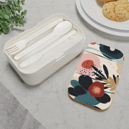 Atomic Elegance: Midcentury Modern Bento Box with a Twist of Vintage Fashion