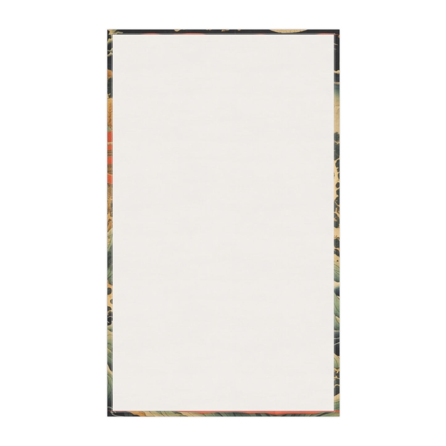 Harmony of the Elements: Japanese Tapestry-Inspired Kitchen Towel