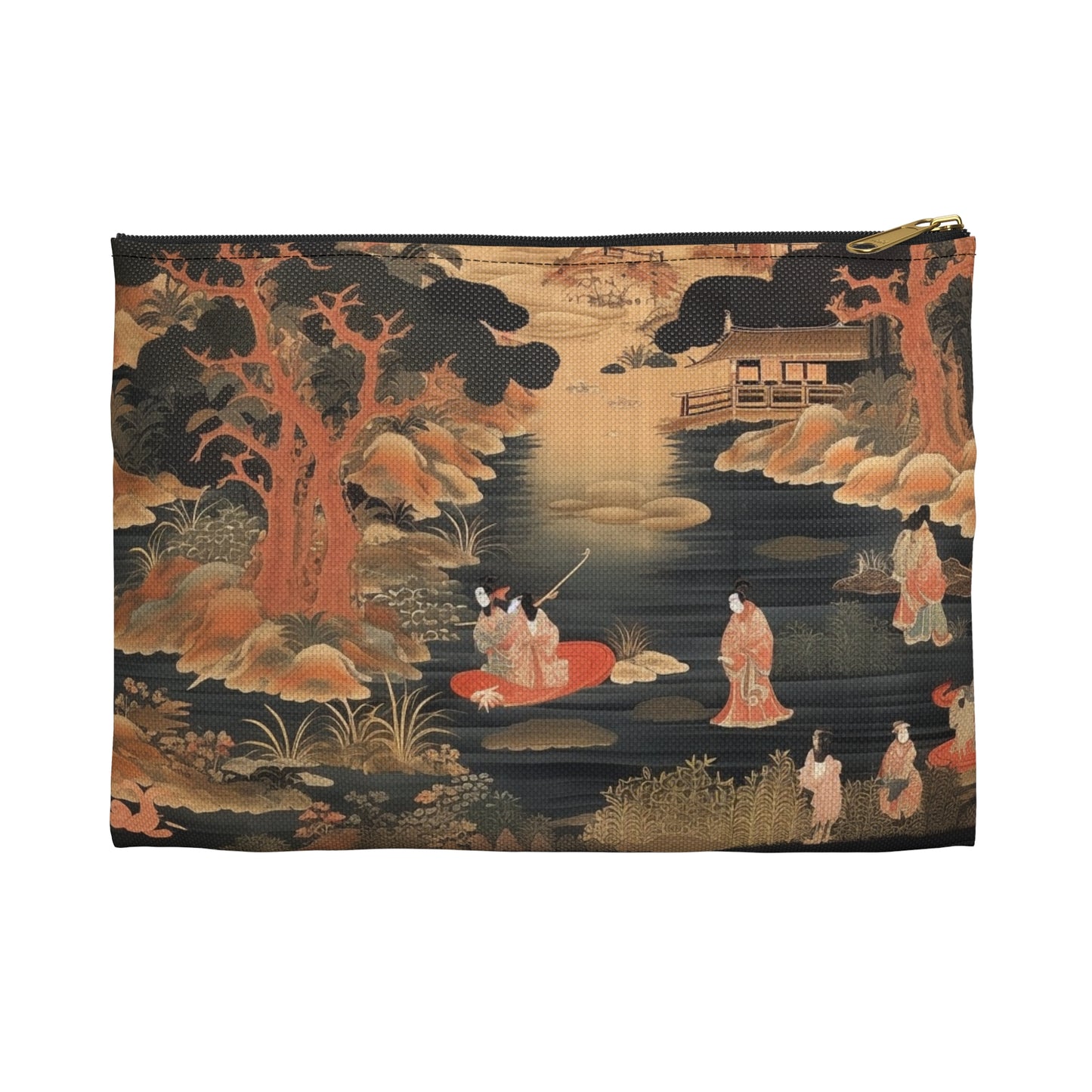 Custom Japanese Tapestry Accessory Pouch: Your Personalized Artistic Statement