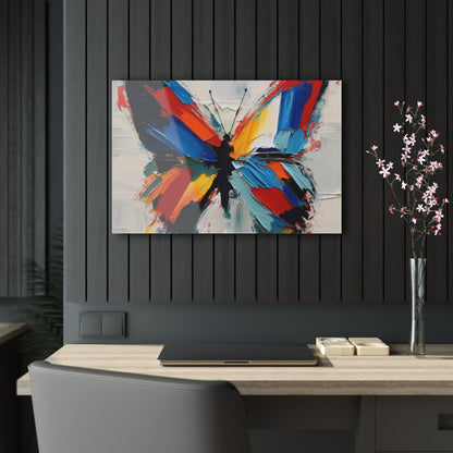 Abstract Acrylic Prints for Art Lovers: Butterfly-Inspired Delight