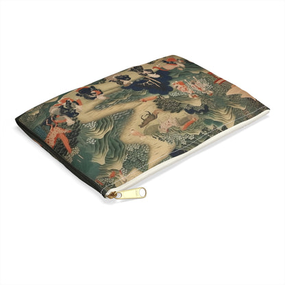 Japanese Tapestry Accessory Pouch: Embrace the Artistic Splendor