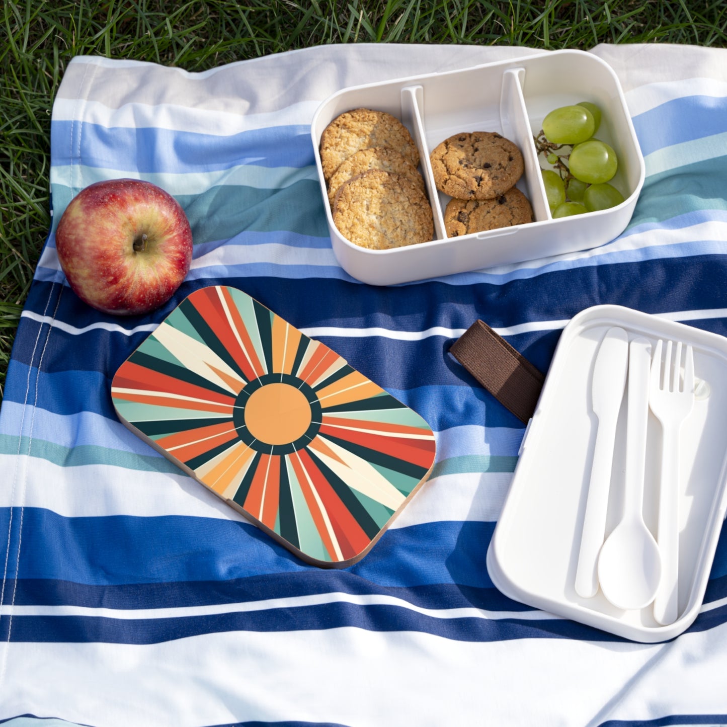 Starburst Bento Box in Atomic Age and Midcentury Modern Design