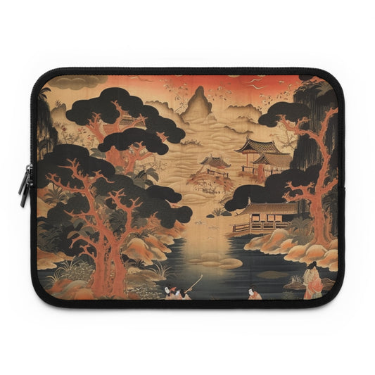 Custom Japanese Tapestry Laptop Sleeve: Your Personalized Artistic Statement