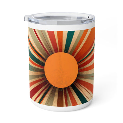 Starburst Elegance: Insulated Coffee Mug for Stylish and Minimalist Home Decor