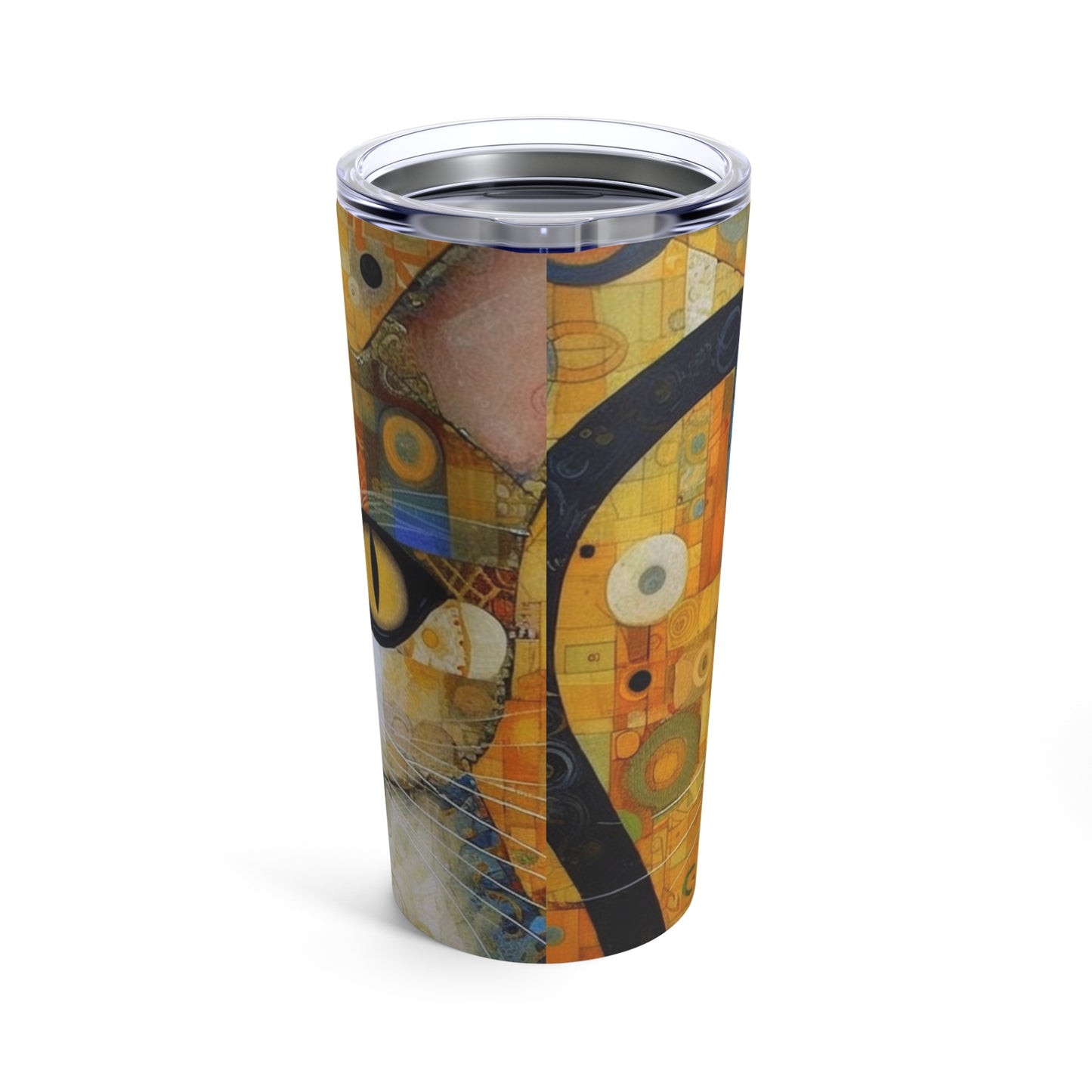 Artistic Symbolism: Klimt-Inspired Tumbler