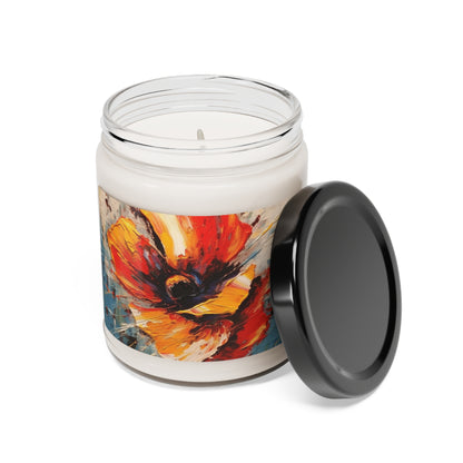 Unlocking Poppy Wonder: Red Poppy Scented Soy Candle