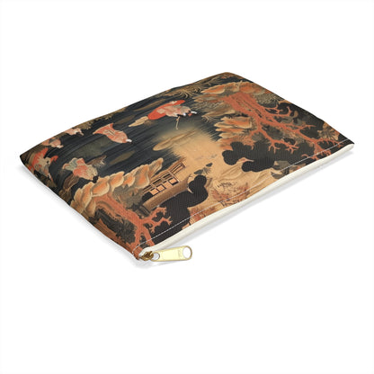 Custom Japanese Tapestry Accessory Pouch: Your Personalized Artistic Statement