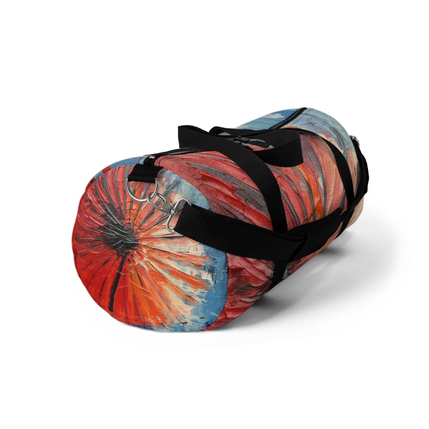 Umbrella Painting Duffel Bag: Channel Your Inner Artist with Abstract Oil Paint