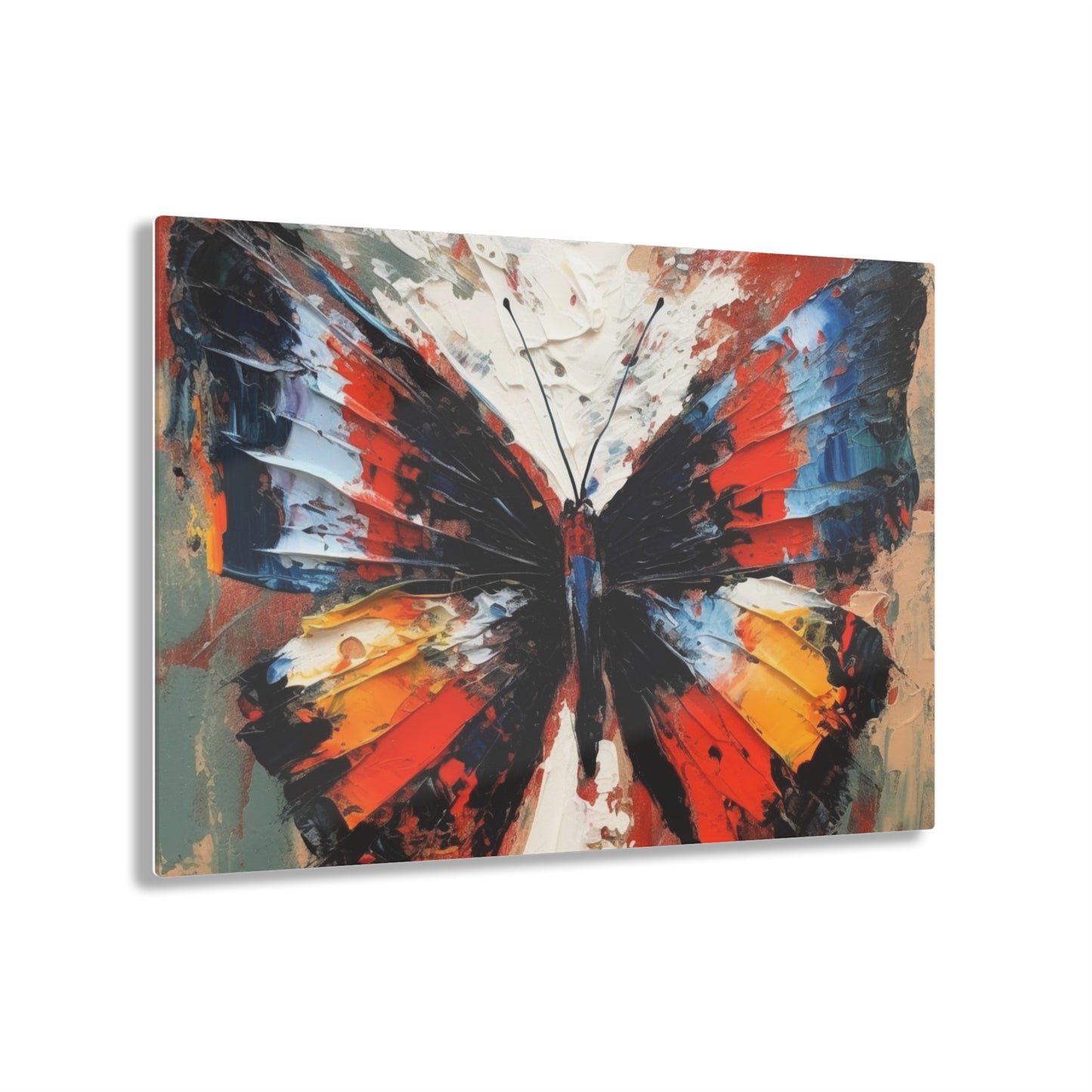 Acrylic Prints with Bauhaus-Inspired Butterfly Drawing: A Harmonious Blend of Art and Functionality