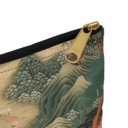 Japanese Tapestry Accessory Pouch: Embrace the Artistic Splendor