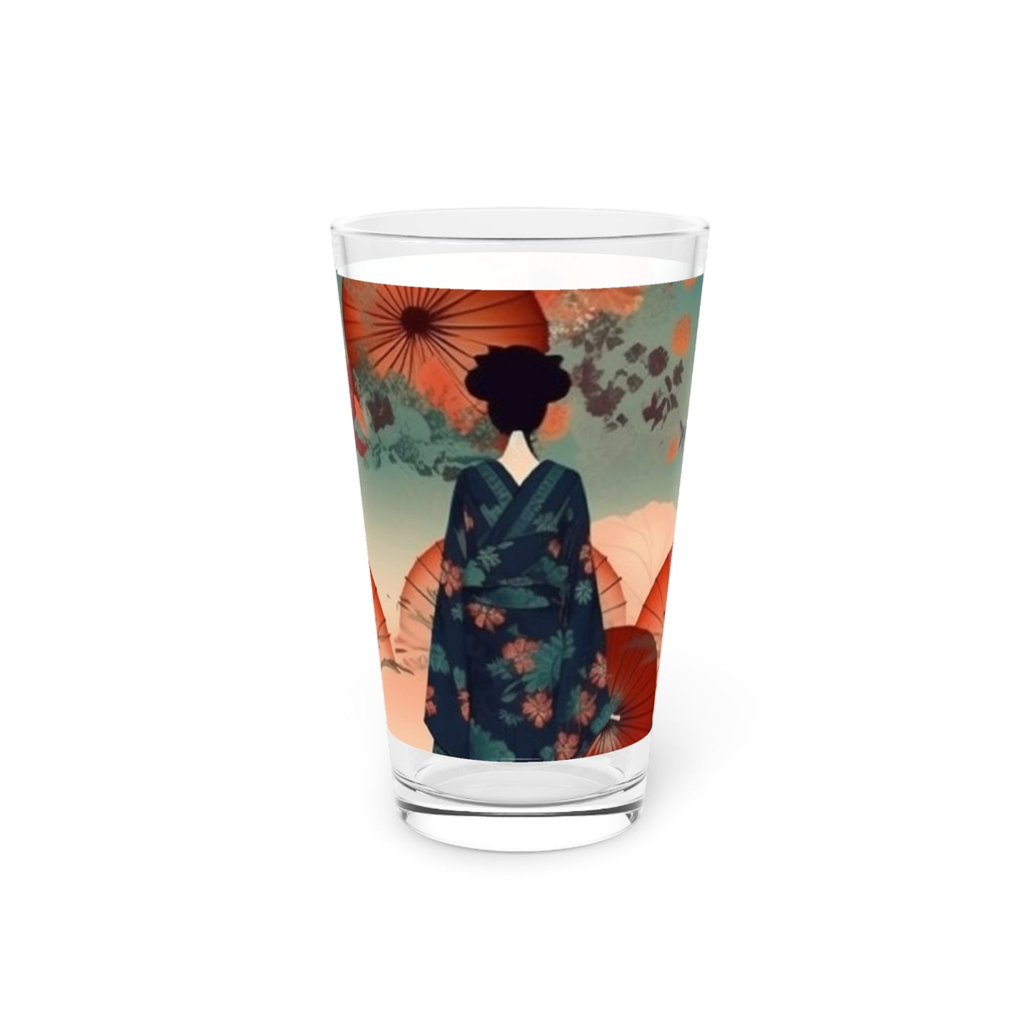 Fashionable Kimono-Inspired Pint Glass: Unleash Your Style