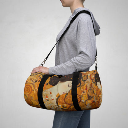 Gustav Klimt Inspired Duffel Bag: A Tribute to the Iconic Art of the Vienna Secession