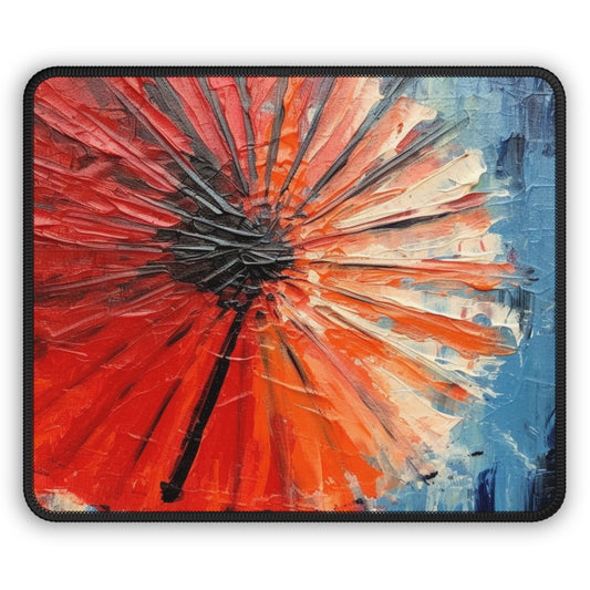 Umbrella Painting Gaming Mouse Pad: Channel Your Inner Artist with Abstract Oil Paint