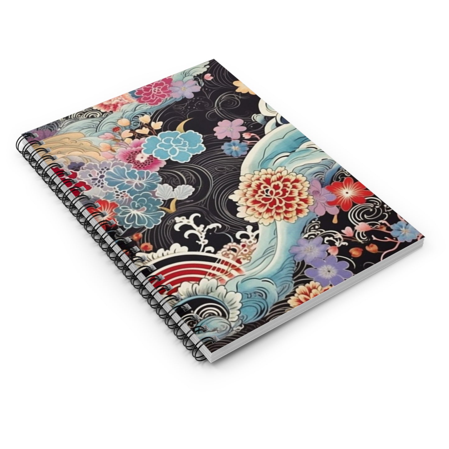 Authentic Japanese Kimono Spiral Notebook: Embrace Tradition